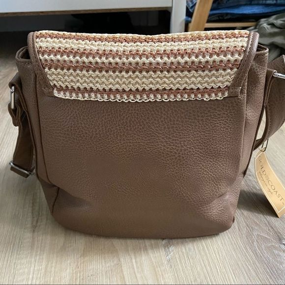 Gold Coast bohemian crossbody bag brown NWT - Picture 2 of 10